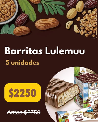 (PROMO) Barritas "Luemuu" 5 unidades