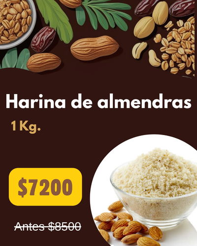 (PROMO) Harina de almendras 1 Kg.