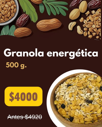 (PROMO) Granola energética 500 g.