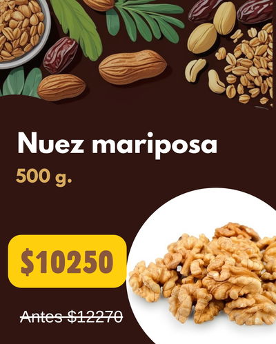 (PROMO) Nuez mariposa 500 g.