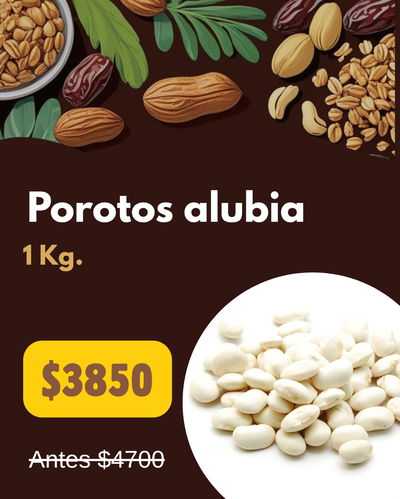 (PROMO) Porotos alubia 1 Kg.