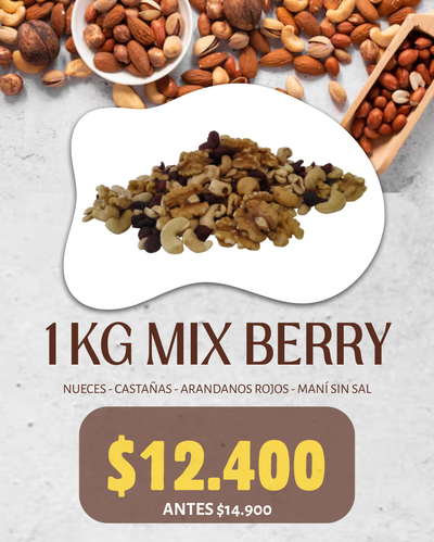(PROMO) 1 Kg MIX BERRY