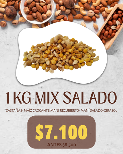 (PROMO) 1 Kg MIX SALADO