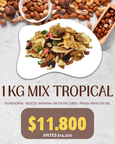 (PROMO) 1 Kg MIX TROPICAL