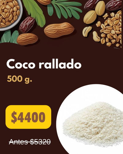 (PROMO) Coco rallado 500 g.