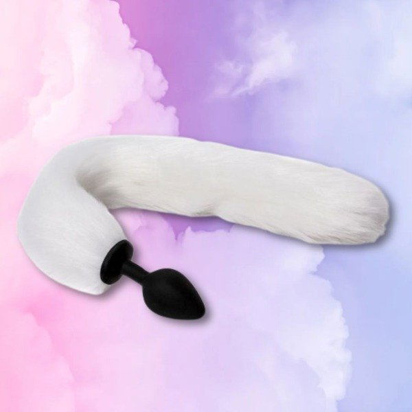 Plug Anal Cola Small (Cola Blanca)