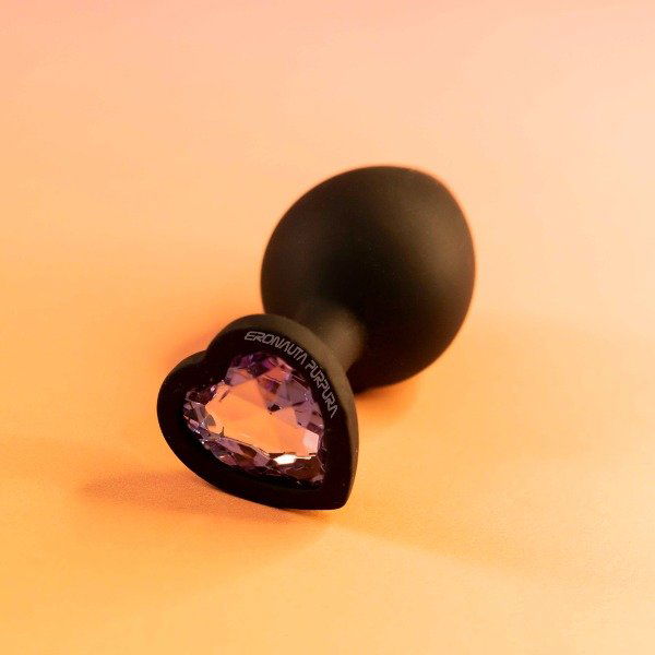 Plug Anal de Silicona Joya Corazón Medium