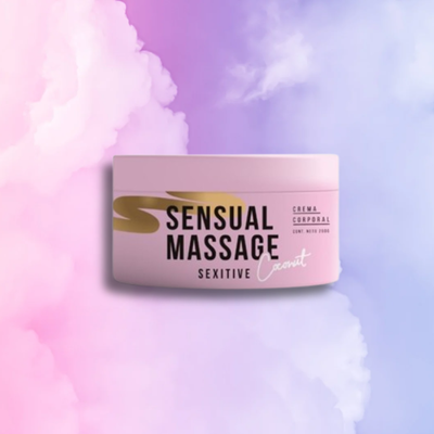 Sensual Massage Coconut (Crema para masaje)