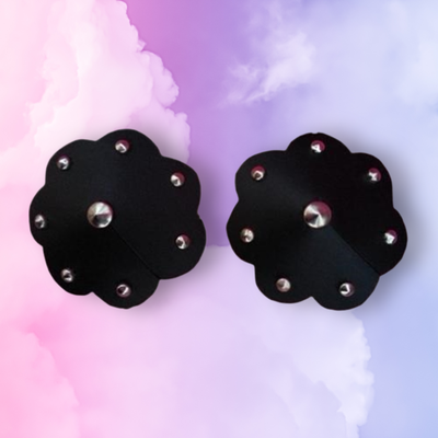 Pezoneras Flor con Tachas