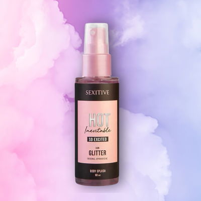 Body Splash Hot Inevitable So Excited Con Glitter