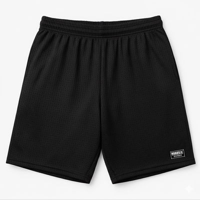 - SHORT WAFLE BLACK - 