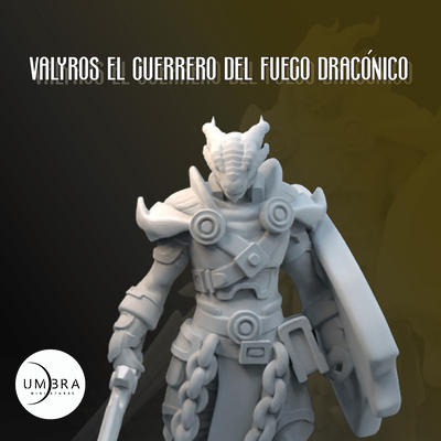 Valyros el Guerrero del Fuego Dracónico