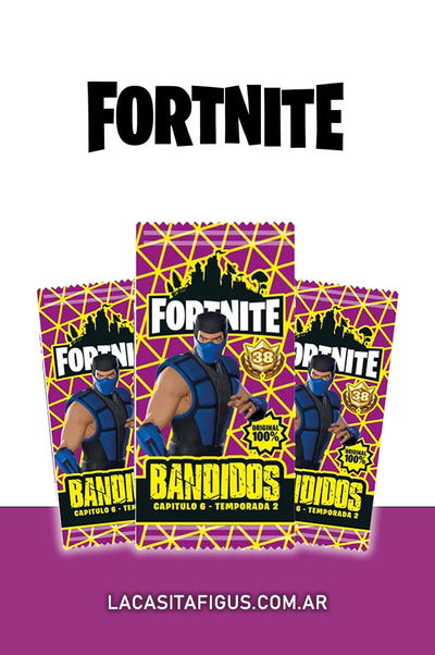 CARTAS FORTNITE SERIE 38 (EXTENSIÓN POR 20 SOBRES)