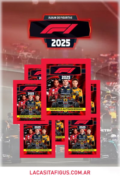 FÓRMULA 1 (PACK DE 20 SOBRES DE FIGURITAS)