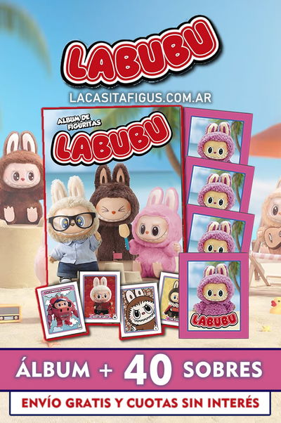 LABUBU (COMBO ÁLBUM + 40 SOBRES DE FIGURITAS)
