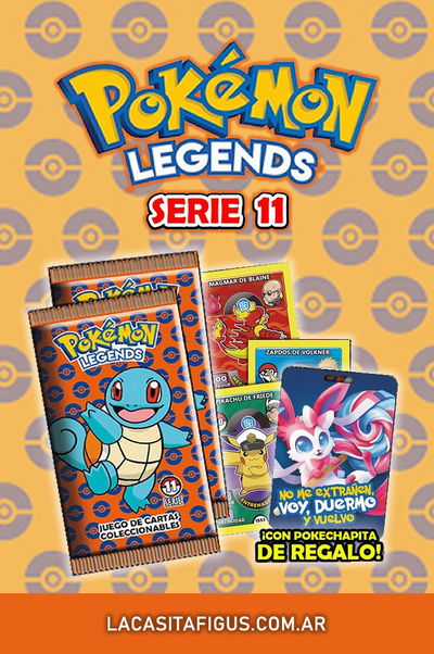 POKÉMON LEGENDS SERIE 11 (EXTENSIÓN POR 20 SOBRES)