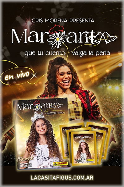 MARGARITA 2025 "EN VIVO" (ÁLBUM DE FIGURITAS) 