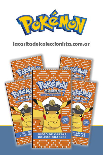 POKÉMON EVOLUTION SERIE 07 (EXTENSIÓN POR 20 SOBRES)