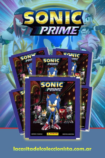 SONIC PRIME (PACK DE 25 SOBRES DE FIGURITAS)