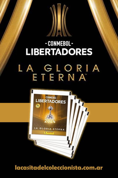 CONMEBOL LIBERTADORES 2024 (PACK DE 20 SOBRES DE FIGURITAS)