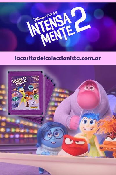 INTENSAMENTE 2 (PACK DE 20 SOBRES DE FIGURITAS)