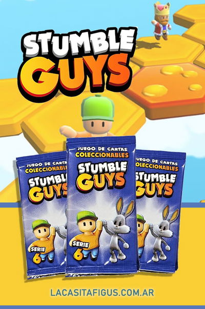 STUMBLE GUYS SERIE 06 (EXTENSIÓN POR 20 SOBRES) 