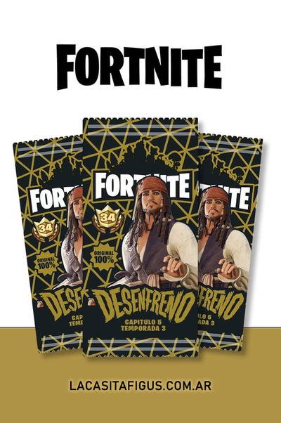 CARTAS FORTNITE SERIE 34 (EXTENSIÓN POR 20 SOBRES)