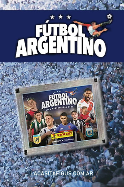 FÚTBOL ARGENTINO 2024 (PACK DE 20 SOBRES DE FIGURITAS)