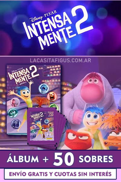 INTENSAMENTE 2 (COMBO ÁLBUM + 50 SOBRES DE FIGURITAS)