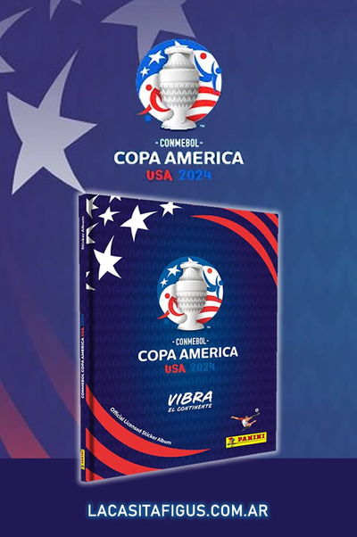 COPA AMÉRICA USA 2024 (ÁLBUM DE FIGURITAS TAPA DURA)