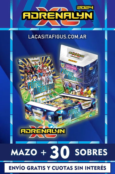 PRE-VENTA: ADRENALYN FUTBOL ARGENTINO 2024 (COMBO MAZO INICIAL + 30 SOBRES DE FIGURITAS)