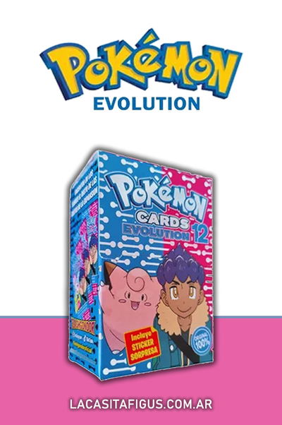 POKÉMON EVOLUTION SERIE 12 (MAZO INICIAL) 