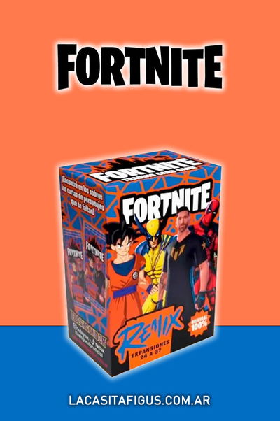 CARTAS FORTNITE SERIE REMIX (MAZO INICIAL)