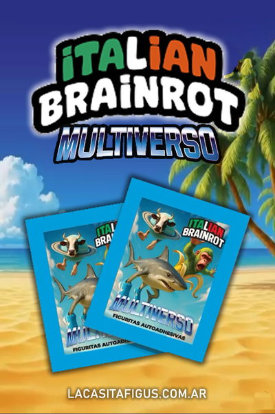 ITALIAN BRAINROT MULTIVERSO (PACK DE 20 SOBRES DE FIGURITAS)