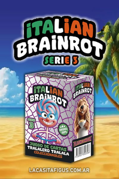 ITALIAN BRAINROT SERIE 03 DE FLASH GONDOR (PLATEADO)(MAZO INICIAL)