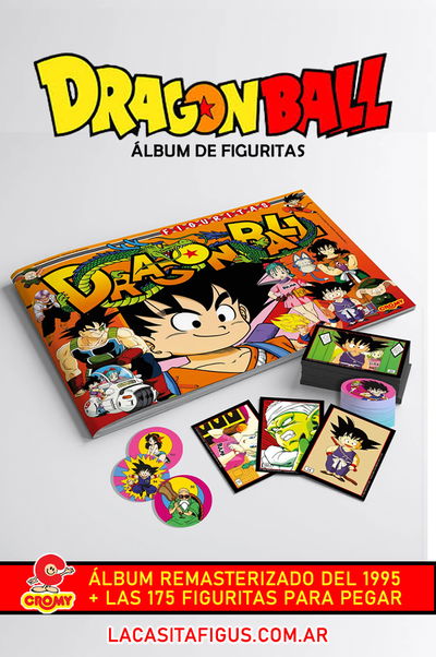 PRE-VENTA: DRAGON BALL 1995 (ÁLBUM DE FIGUS COMPLETO A PEGAR)(REPRO)