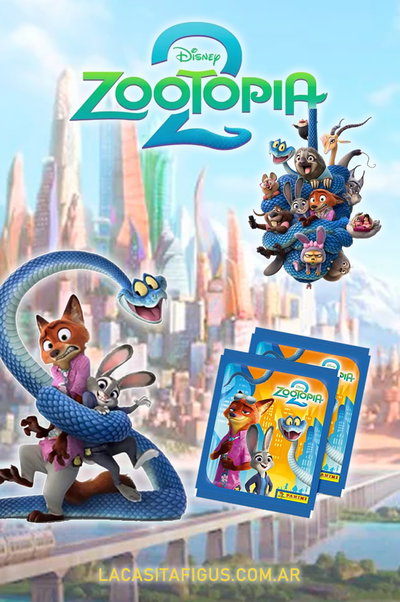 ZOOTOPIA 2 (PACK DE 20 SOBRES DE FIGURITAS)