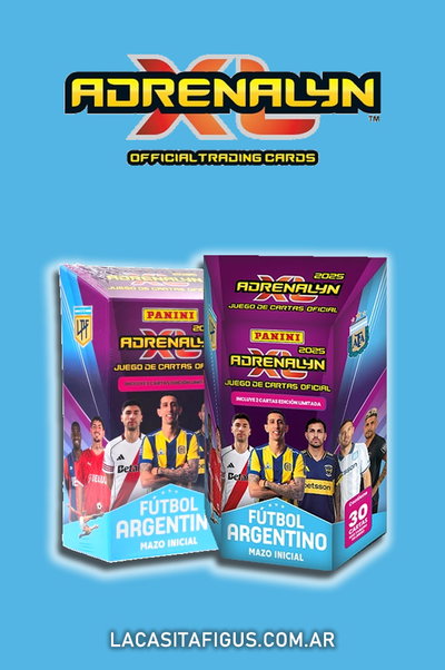 CARTAS ADRENALYN XL FÚTBOL ARGENTINO 2025 (MAZO INICIAL)