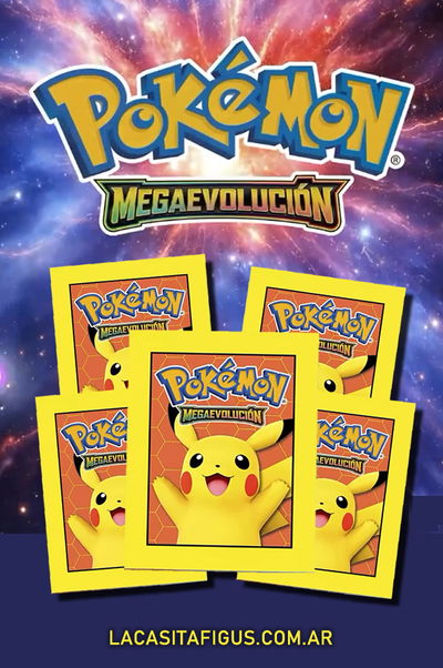 POKÉMON MEGAEVOLUCIÓN (PACK DE 20 SOBRES DE FIGURITAS)