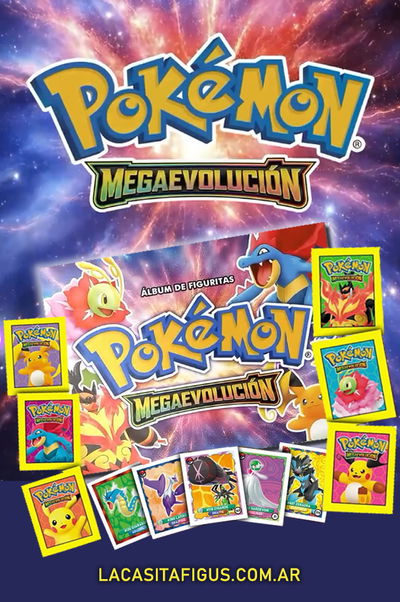 POKÉMON MEGAEVOLUCIÓN (ÁLBUM DE FIGURITAS)