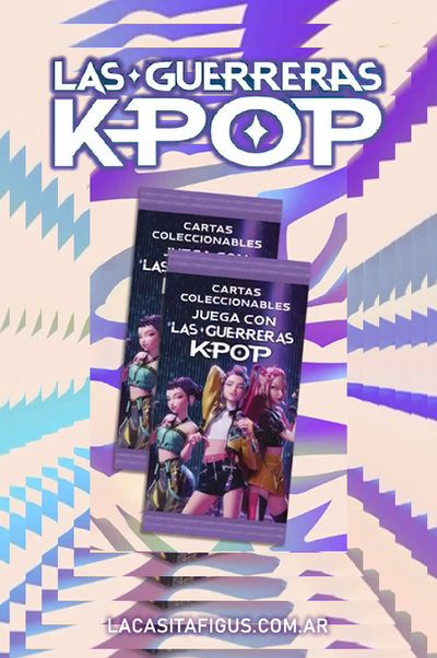 CARTAS GUERRERAS K-POP (EXTENSIÓN POR 20 SOBRES)