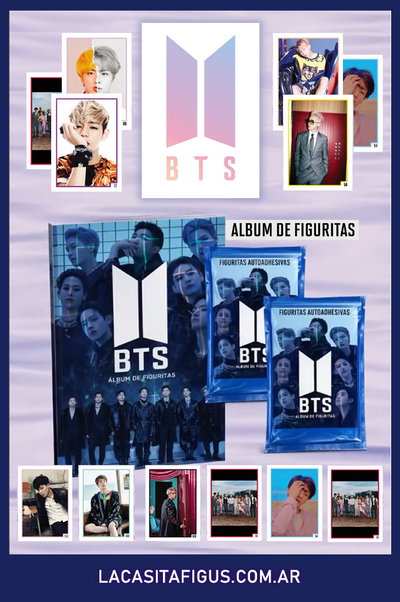 BTS (PACK DE 20 SOBRES DE FIGURITAS)