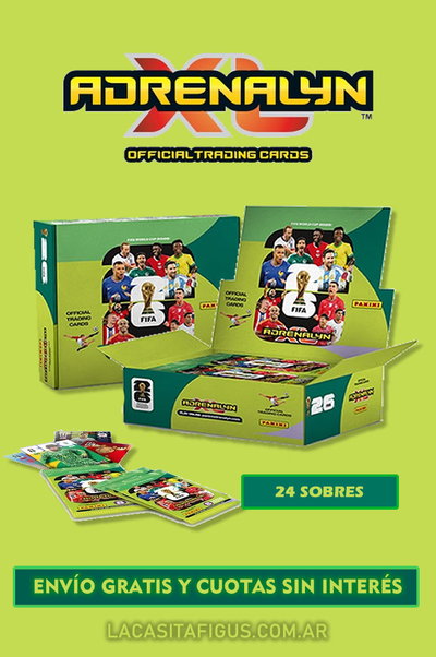 CARTAS ADRENALYN XL FIFA WORLD CUP 2026 (DISPLAY POR 24 SOBRES)