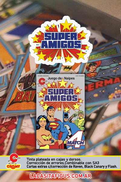 SUPER AMIGOS 1 1985 (NAIPES)(REPRO)