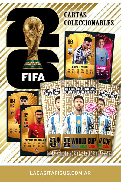WORLD CUP 2026 USA MEX CAN (EXTENSIÓN POR 20 SOBRES)