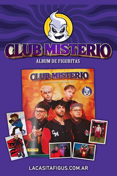 CLUB MISTERIO (ÁLBUM DE FIGURITAS)