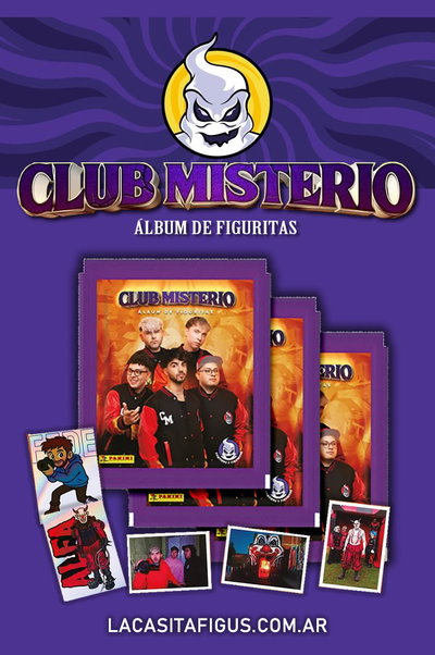 CLUB MISTERIO (PACK DE 20 SOBRES DE FIGURITAS)