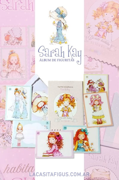 PRE-VENTA: SARAH KAY (PACKS DE 10 SOBRES DE FIGURITAS)