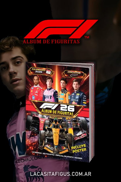 FÓRMULA 1 2026 (ÁLBUM DE FIGURITAS)