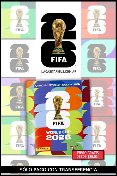 FIFA WORLD CUP 2026 (ÁLBUM TAPA BLANDA) /SÓLO PAGO CON TRANSFERENCIA / LEER PUBLICACIÓN